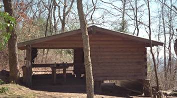 The New Cater Gap Shelter